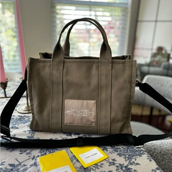 Marc Jacobs Olive Green Tote Bag medium - Picture 6 of 8